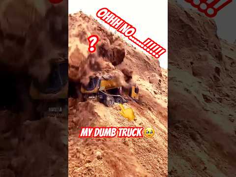 RC Dump Truck Operator Faces Off Against Landslide