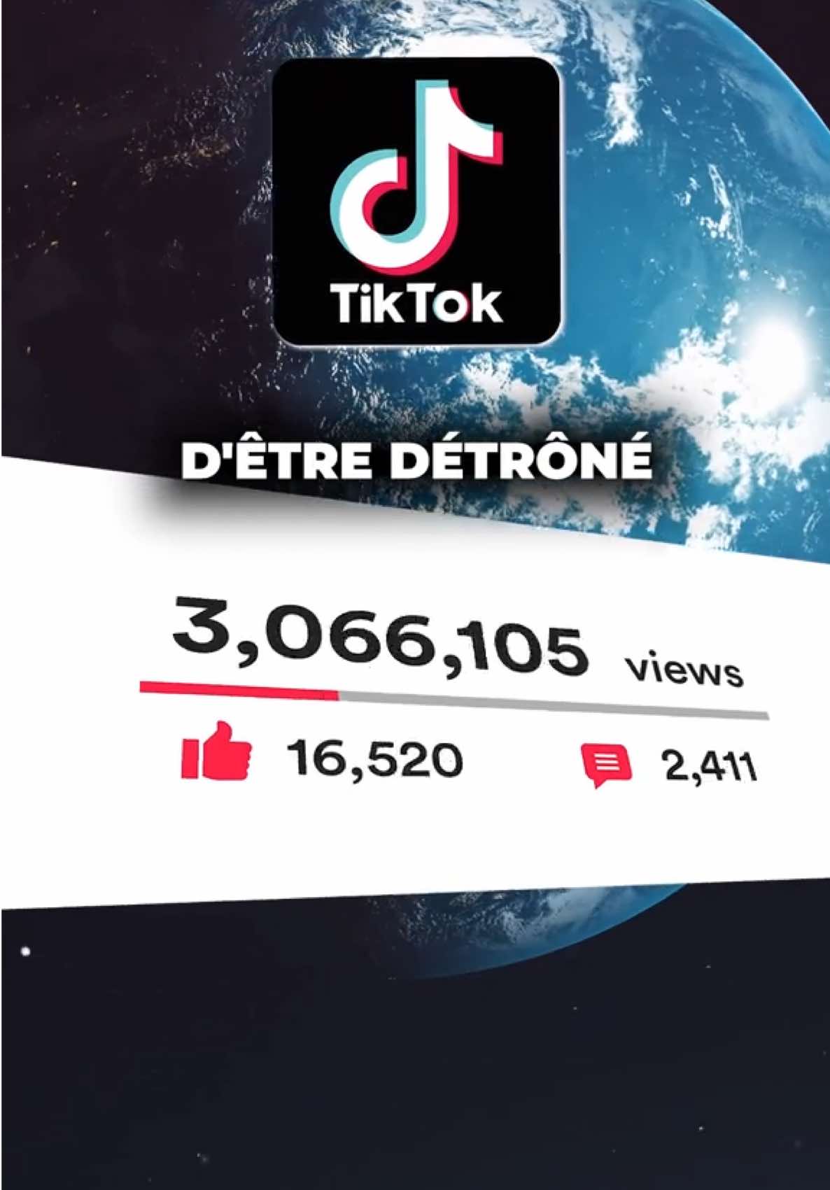 "La vidéo la plus vue au monde sur Tiktok !😮 #record #tiktokmoney #videos #videosvirales"