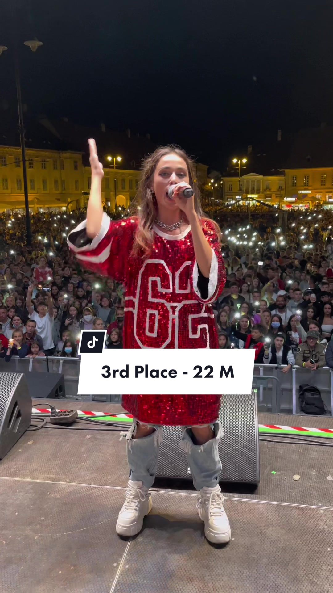 "3rd Place - 22 Million Views - My most viral tiktoks in 2022 🔥 #Top2022TikTokAndraGogan"